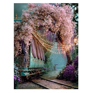Tableau  Le train des amants  - Made in France