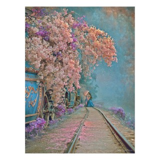 Tableau Une nuit sur les rails - Made in France
