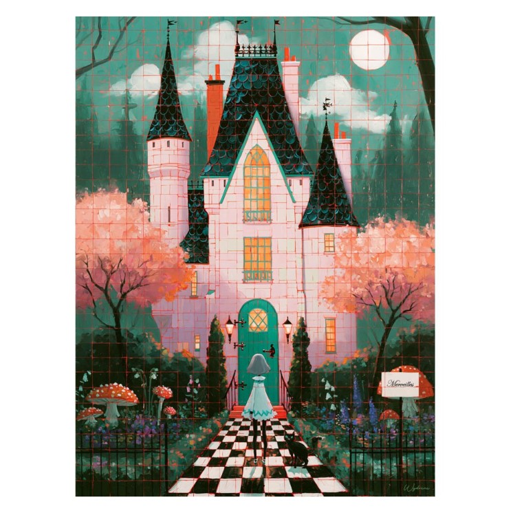 Tableau La porte des merveilles - Châteaux, rêves d'enfant