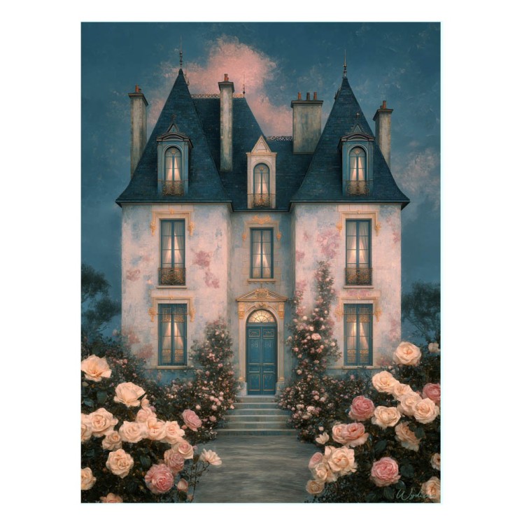 Tableau Chez Léonie - Châteaux, douceur et rêves - Made in France