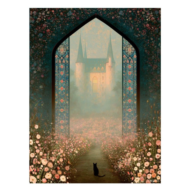 Tableau Là-bas nous étions heureux - Châteaux et rêves, Made in France