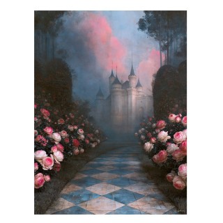 Tableau Le chemin des merveilles - Châteaux et rêves, Made in France