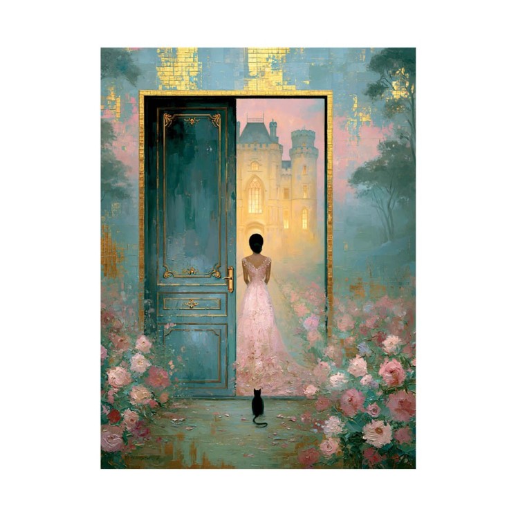 Tableau  La promesse - Châteaux et rêves, Made in France