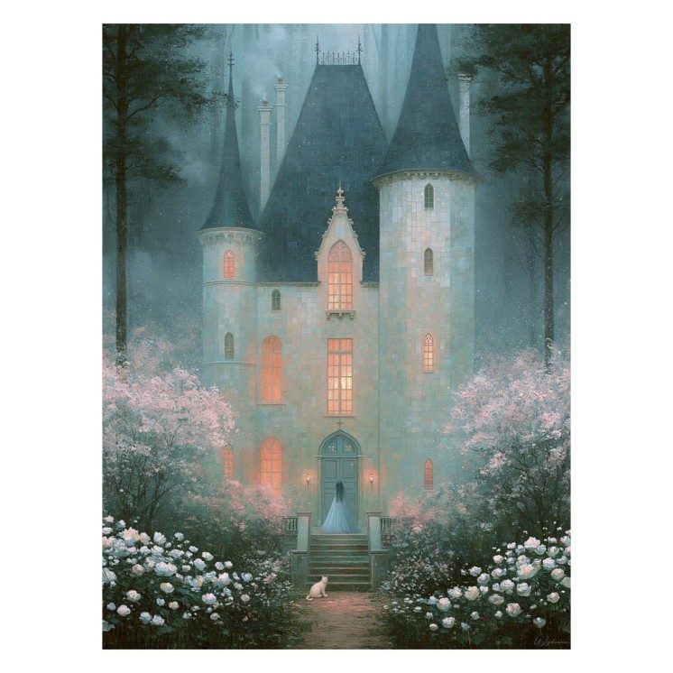 Tableau Le rêve d'Alma - Châteaux et rêves, Made in France