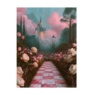 Tableau Le Royaume de mon coeur - Châteaux et rêves, Made in France