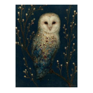 Tableau  La Gardienne de mes nuits - Chouette - Made in France