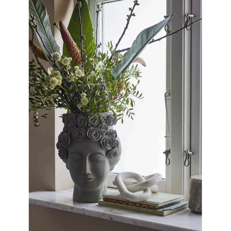 Vase Anna en forme de visage  - Bloomingville