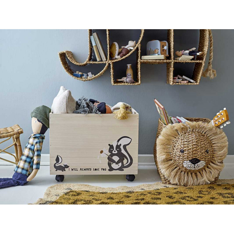 Panier en forme de lion pour enfant - Bloomingville